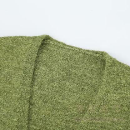 Chic Striped Knit Vest with Cardigan Jacket - image 6
