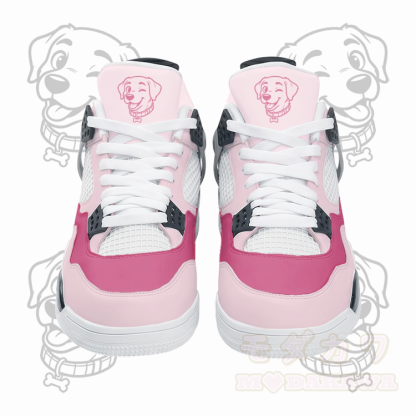 Wink Puppy Graphic Modakawa Lace Up Sports Air Cushion Shoes - Pink - 48 - image 5