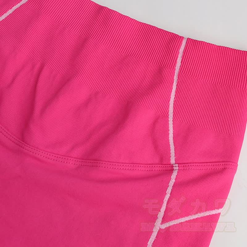 Colorful Heart Print Crop Tank High Waist Shorts Two Pieces Set - image 13
