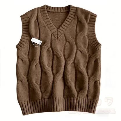 Maillard Brown Vest with Shirt and Skort Three Pieces Set - Vest - XL - image 3