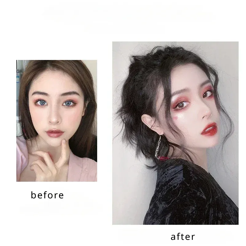 วิกผมหน้าม้าแบบติดกิ๊บธรรมชาติ