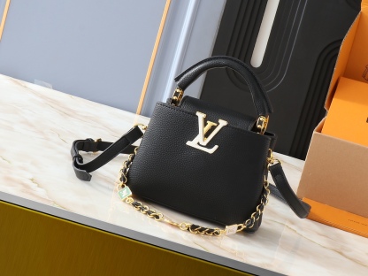 Louis Vuitton Black Mini Handbag