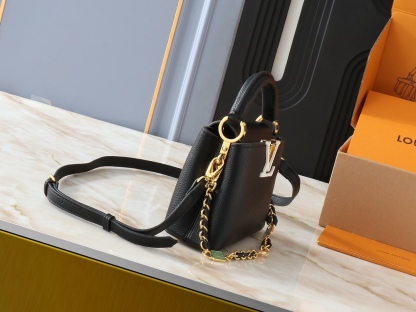Louis Vuitton Black Mini Handbag