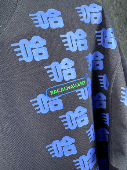 《我笑左》T Shirt 碳灰色