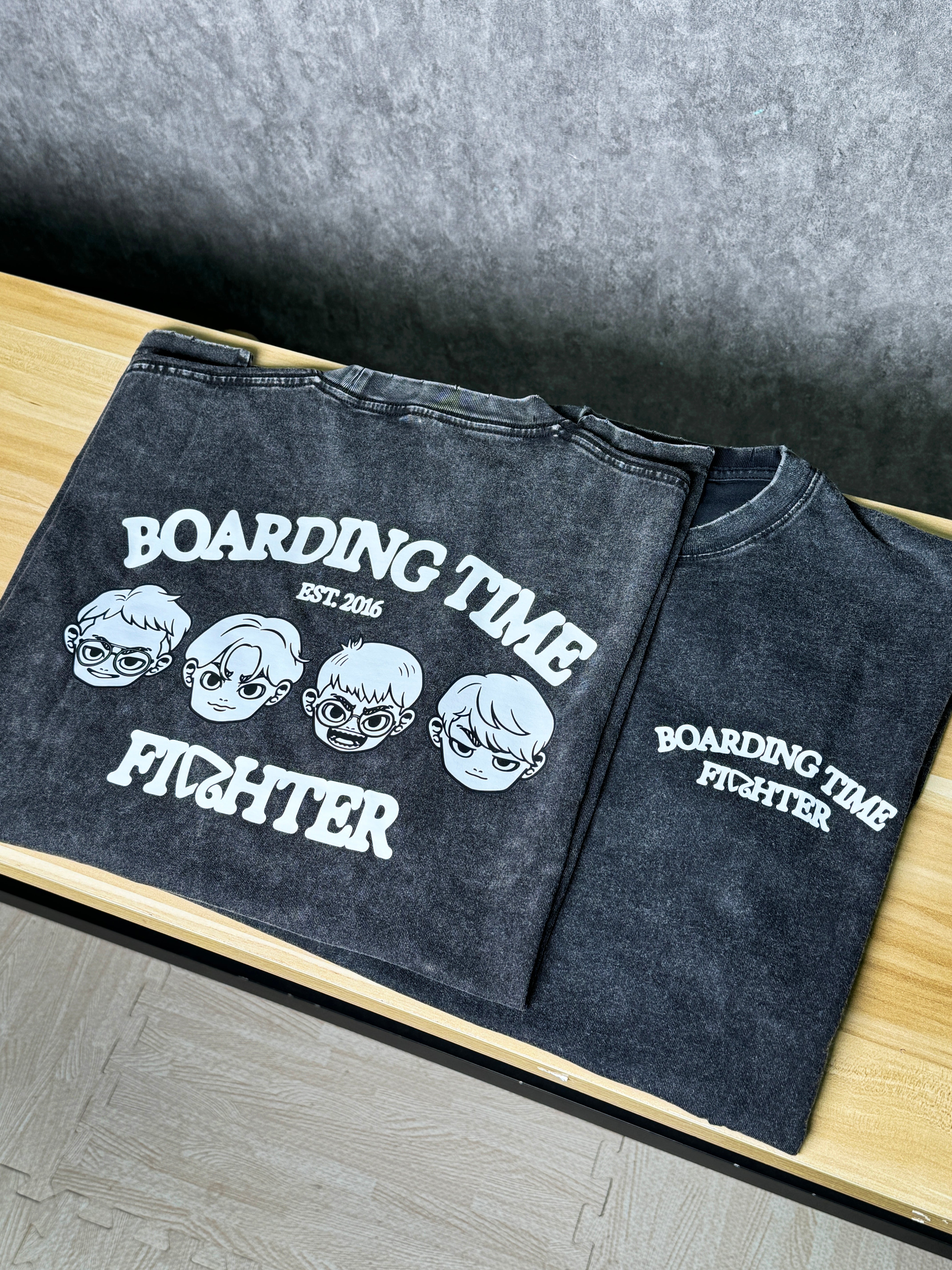 【歡樂旅旅旅✈️】Boarding Time Fighter 洗水T-Shirt