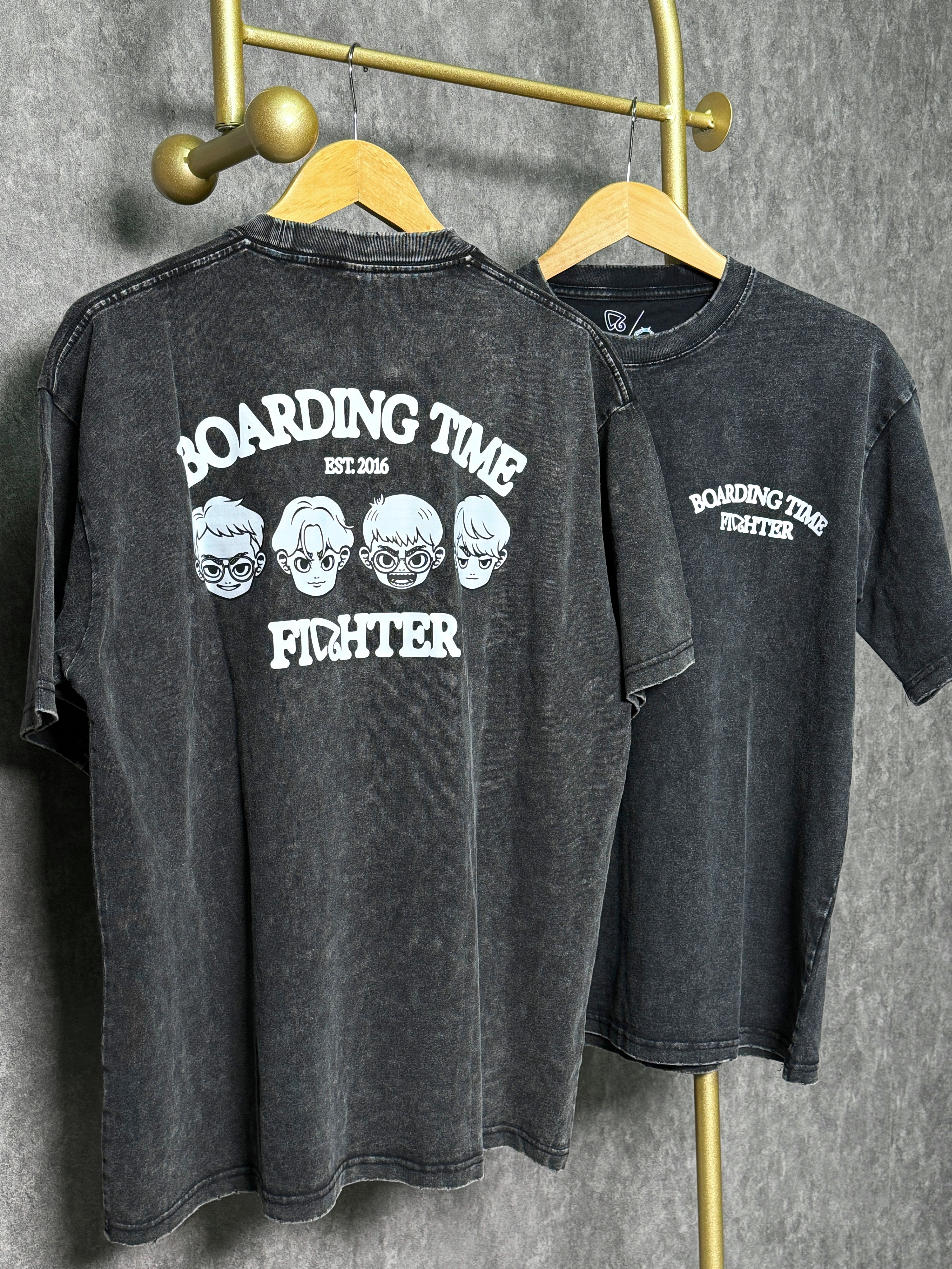 【歡樂旅旅旅✈️】Boarding Time Fighter 洗水T-Shirt