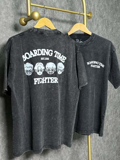 【歡樂旅旅旅✈️】Boarding Time Fighter 洗水T-Shirt
