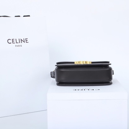 CELINE TEEN TRIOMPHE BAG IN SHINY CALFSKIN
