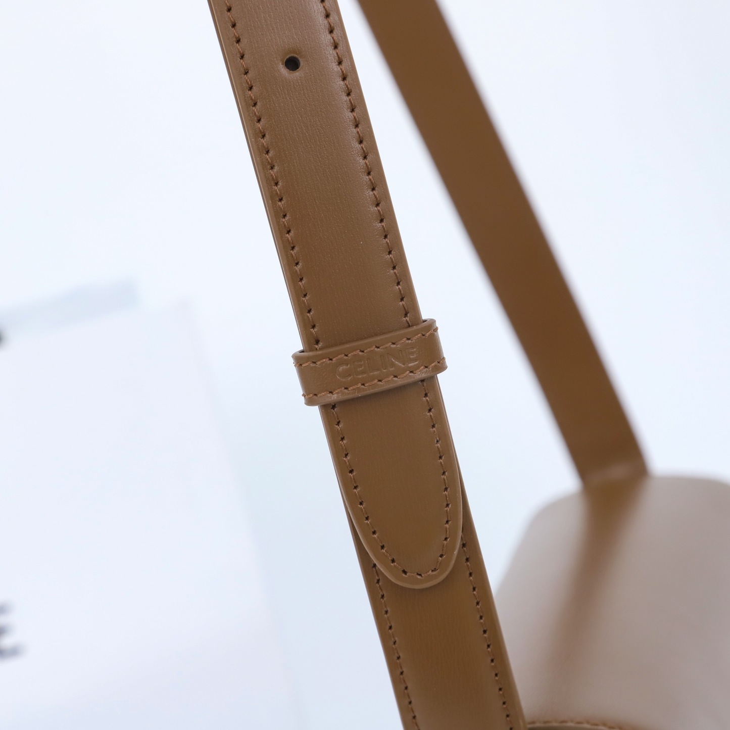 CELINE CLASSIQUE TRIOMPHE BAG IN SHINY CALFSKIN