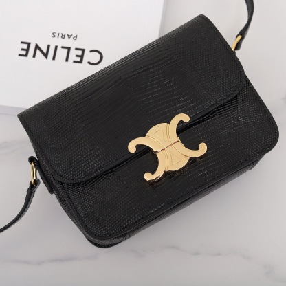 CLINE CLASSIQUE TRIOMPHE BAG IN Lizard 