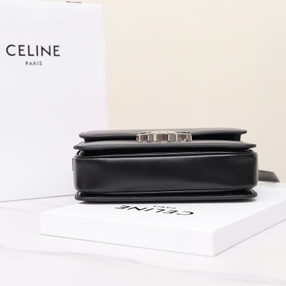 CELINE TEEN TRIOMPHE BAG IN SHINY CALFSKIN