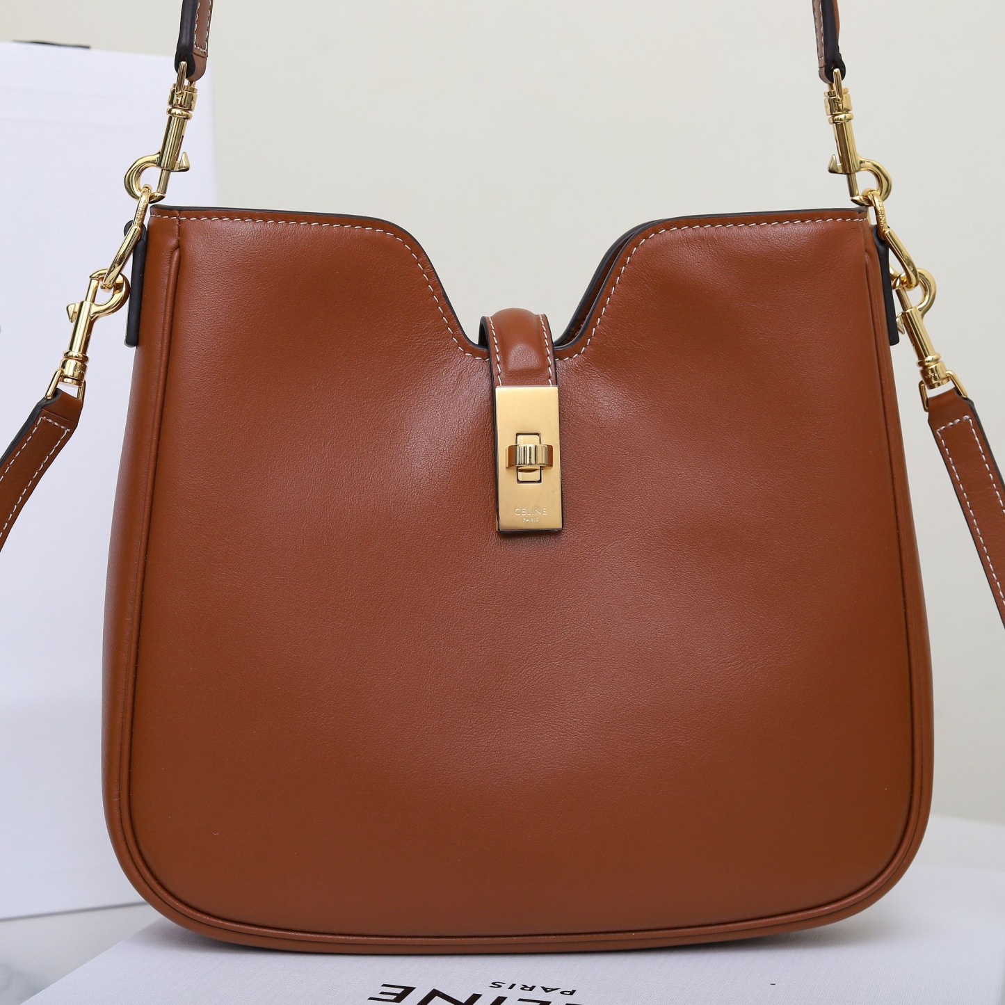 CELINE SMALL CAMILLE 16 SOFT BAG IN SMOOTH CALFSKIN