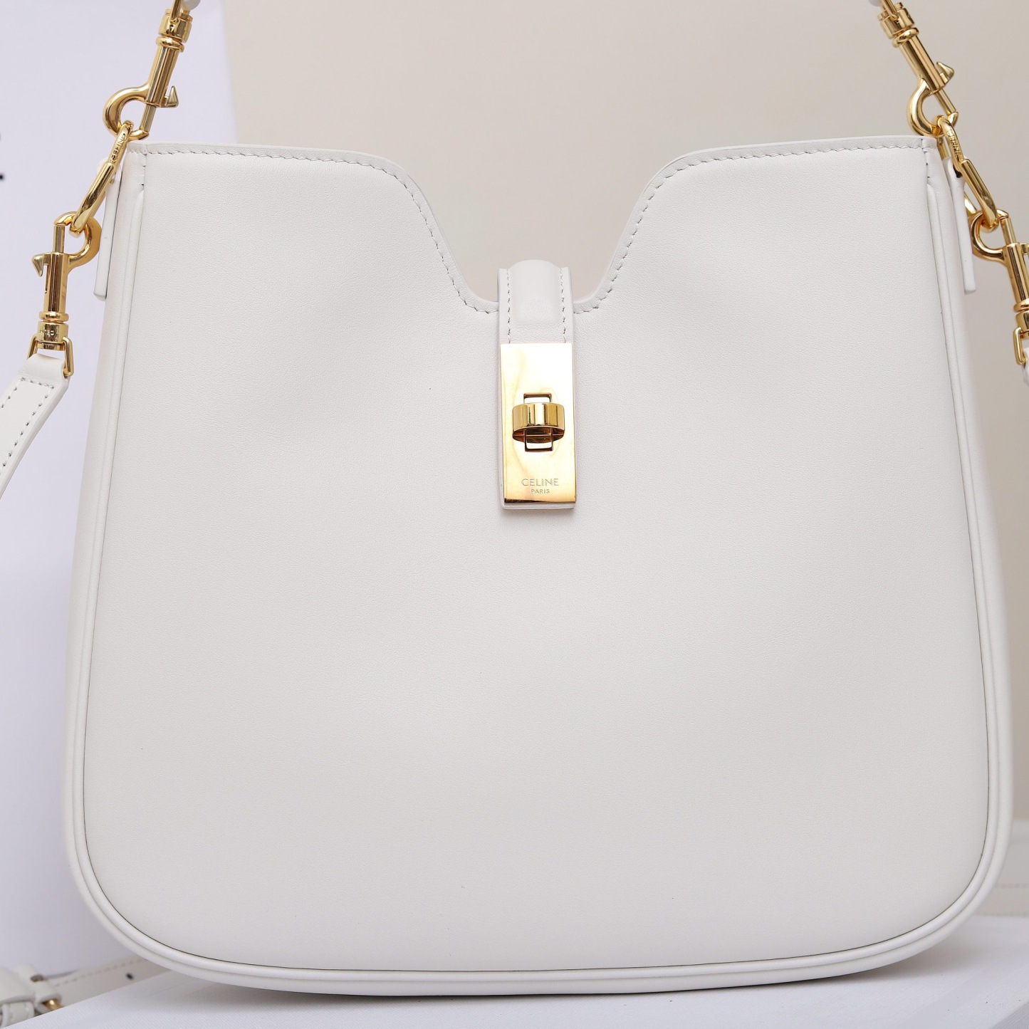 CELINE SMALL CAMILLE 16 SOFT BAG IN SMOOTH CALFSKIN
