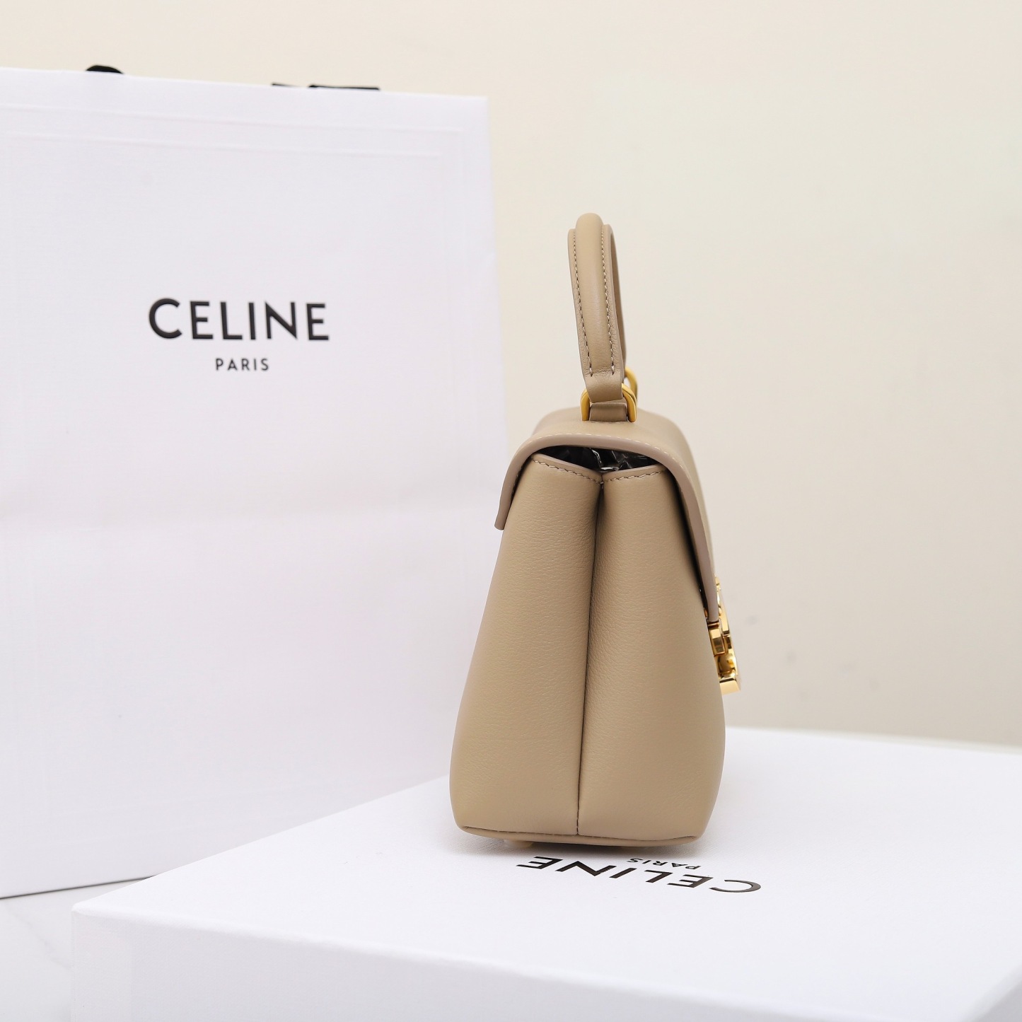 CELINE TEEN NINO BAG IN SUPPLE GRAINED CALFSKIN