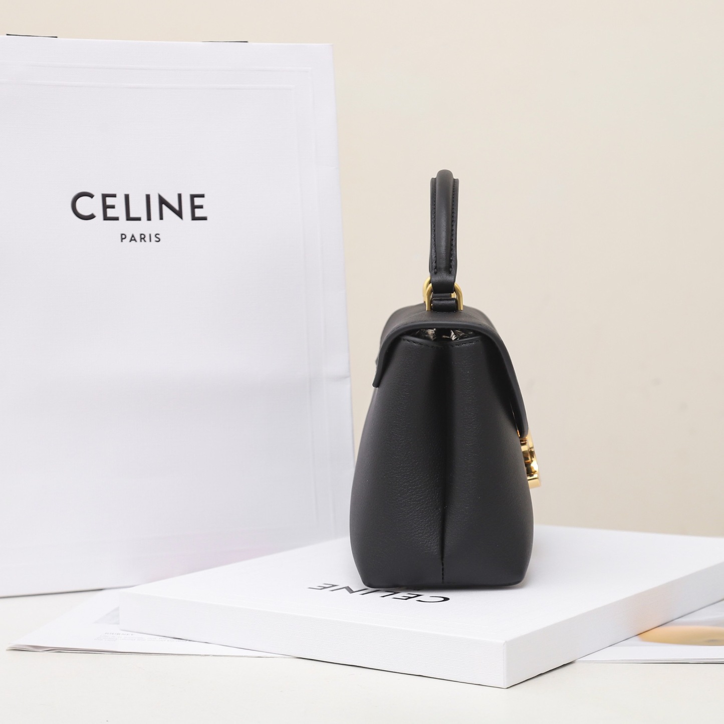 CELINE TEEN NINO BAG IN SUPPLE GRAINED CALFSKIN