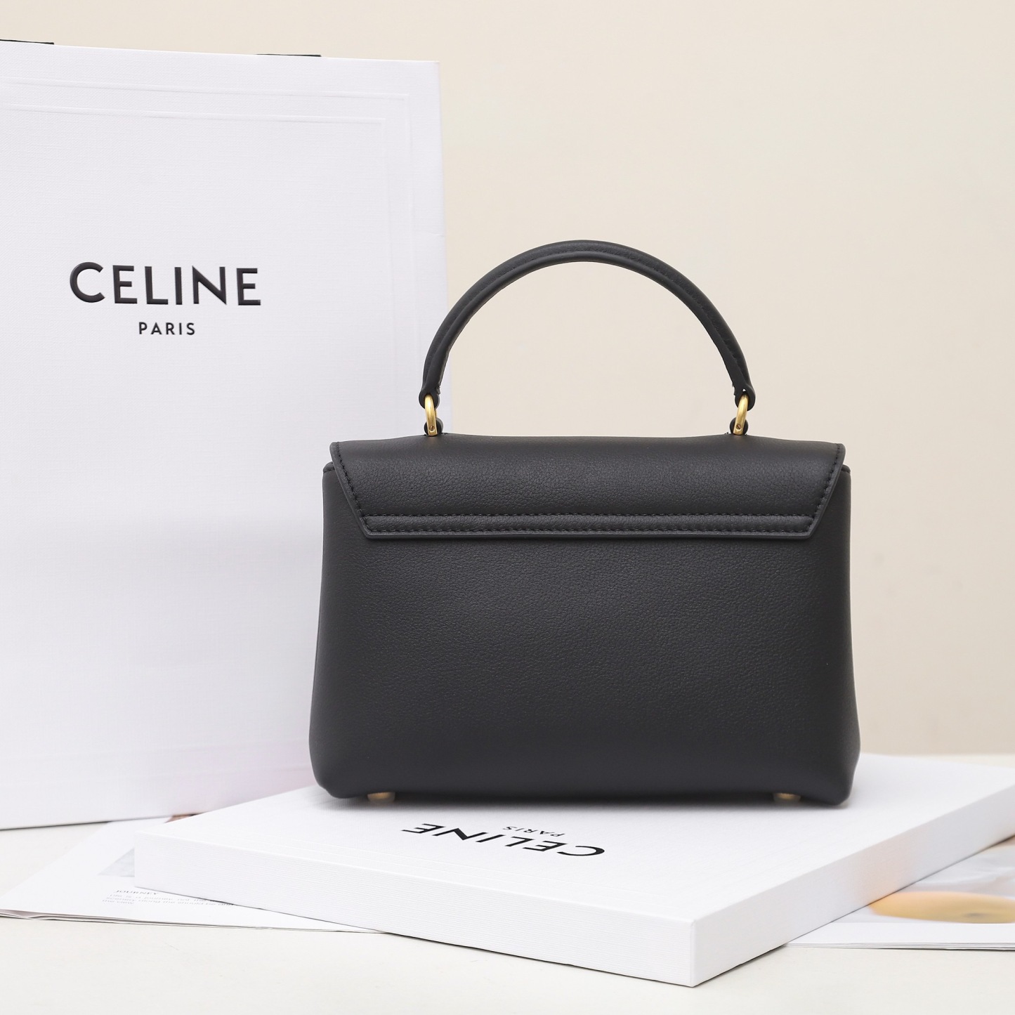 CELINE TEEN NINO BAG IN SUPPLE GRAINED CALFSKIN