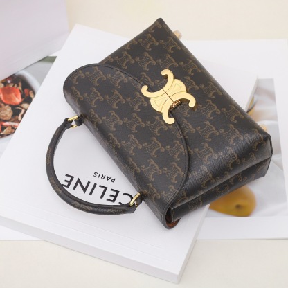 CELINE TEEN NINO BAG IN TRIOMPHE CANVAS