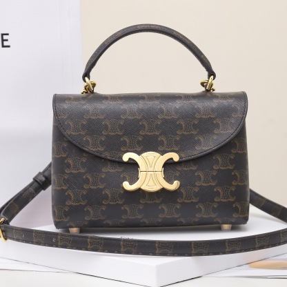 CELINE TEEN NINO BAG IN TRIOMPHE CANVAS