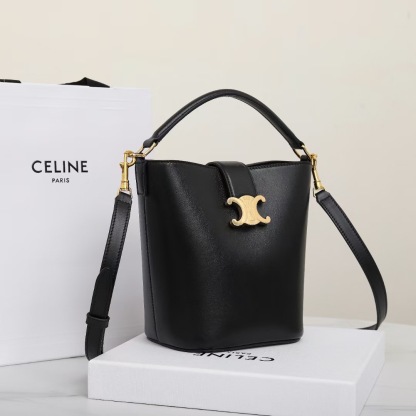 CELINE SMALL BUCKET LOUISE IN SMOOTH CALFSKIN