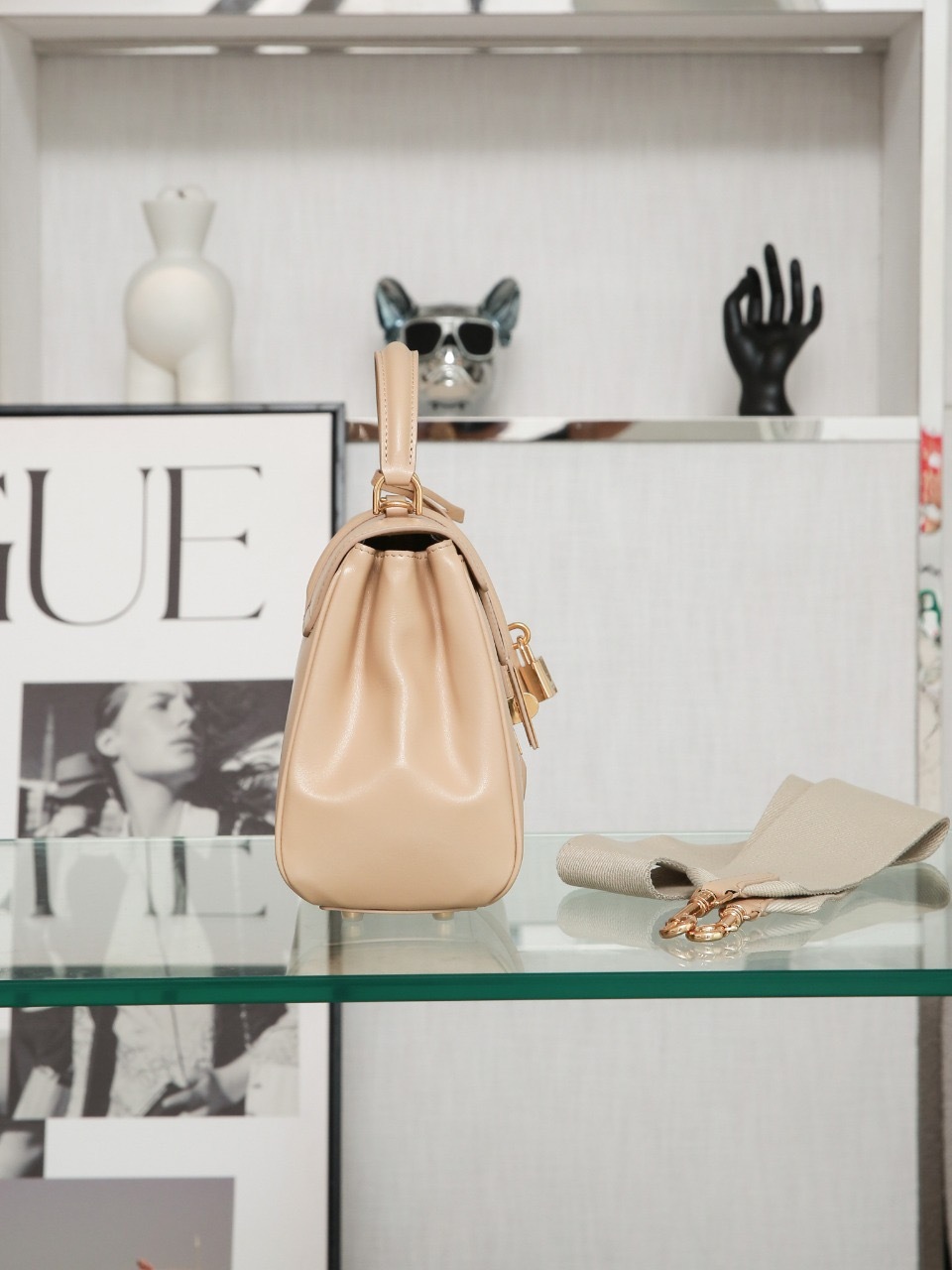 CELINE SMALL 16 BAG IN SATIMATED CALFSKIN