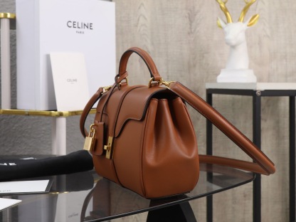 MINI 16 IN SATINATED CALFSKIN