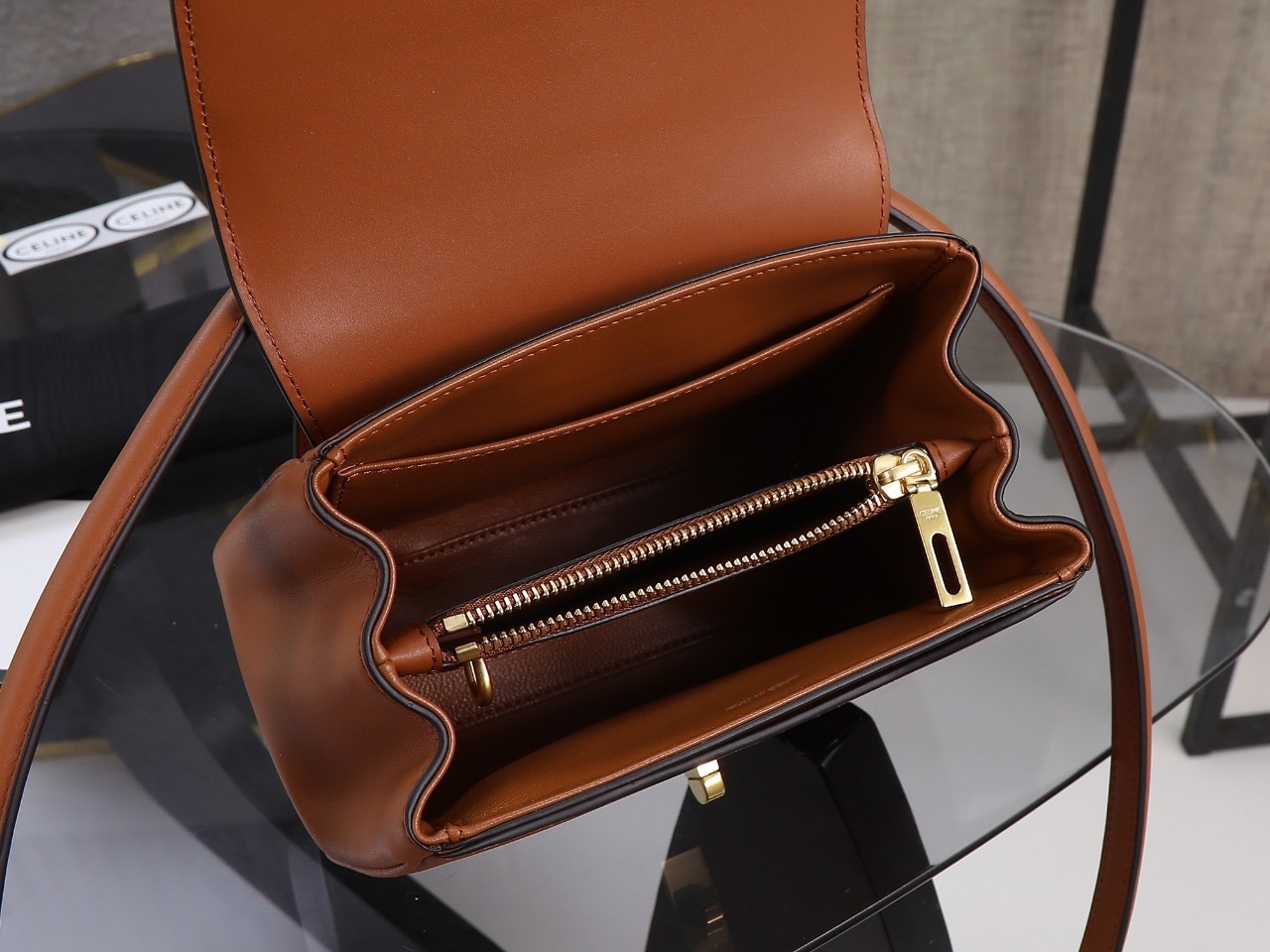 MINI 16 IN SATINATED CALFSKIN