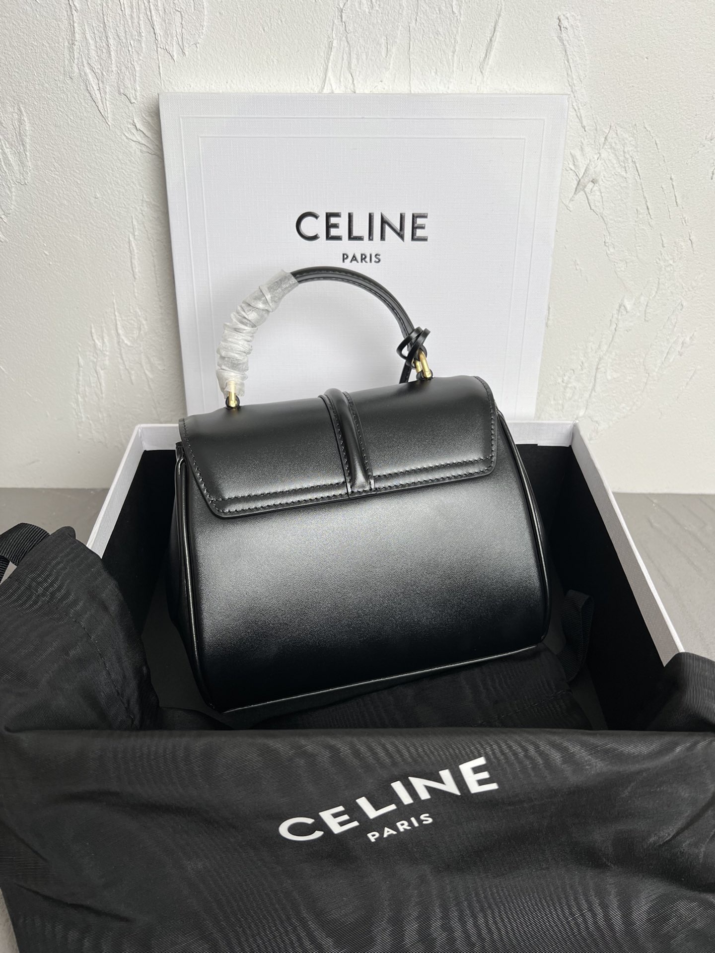 MINI 16 IN SATINATED CALFSKIN