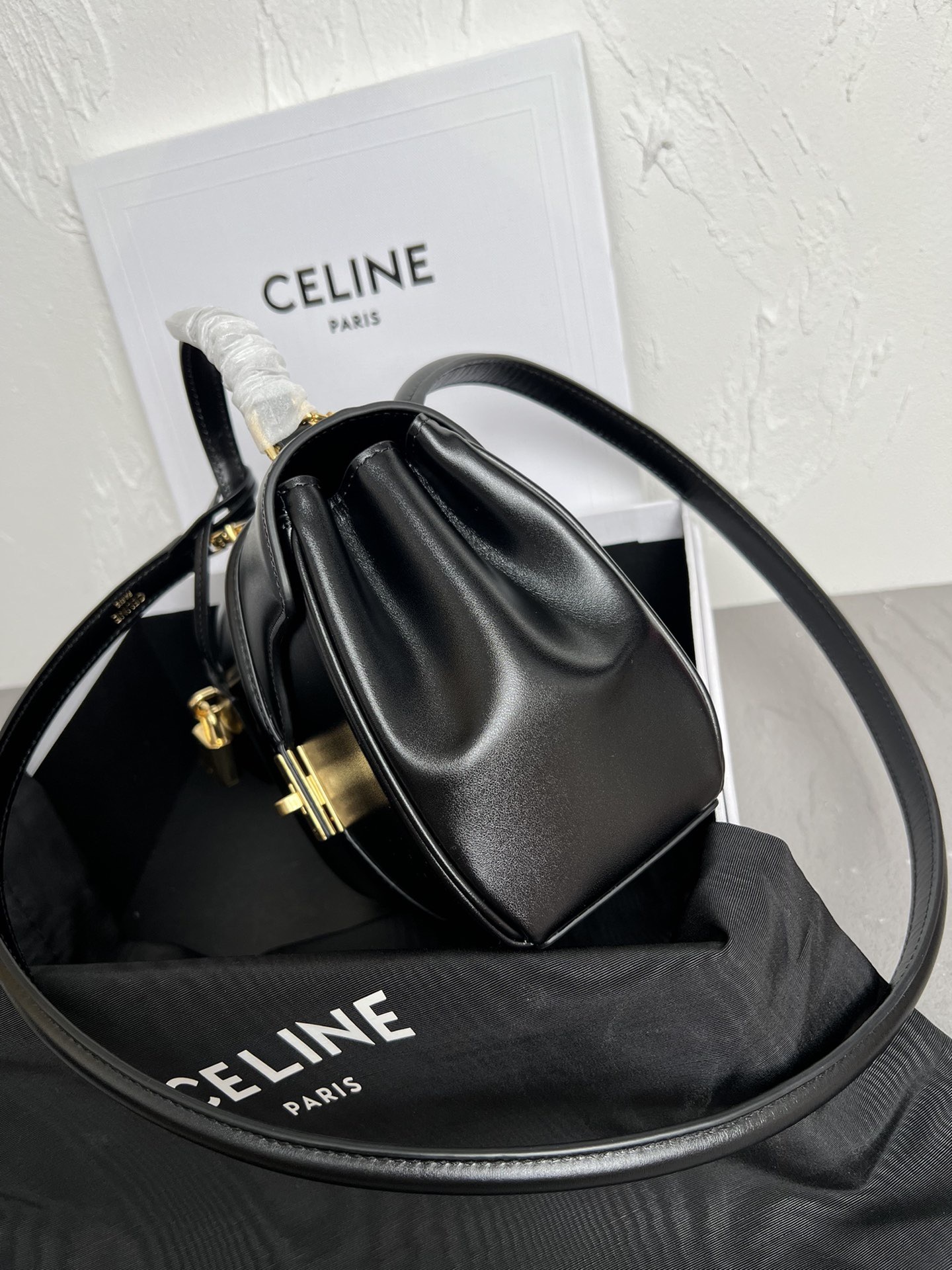 MINI 16 IN SATINATED CALFSKIN
