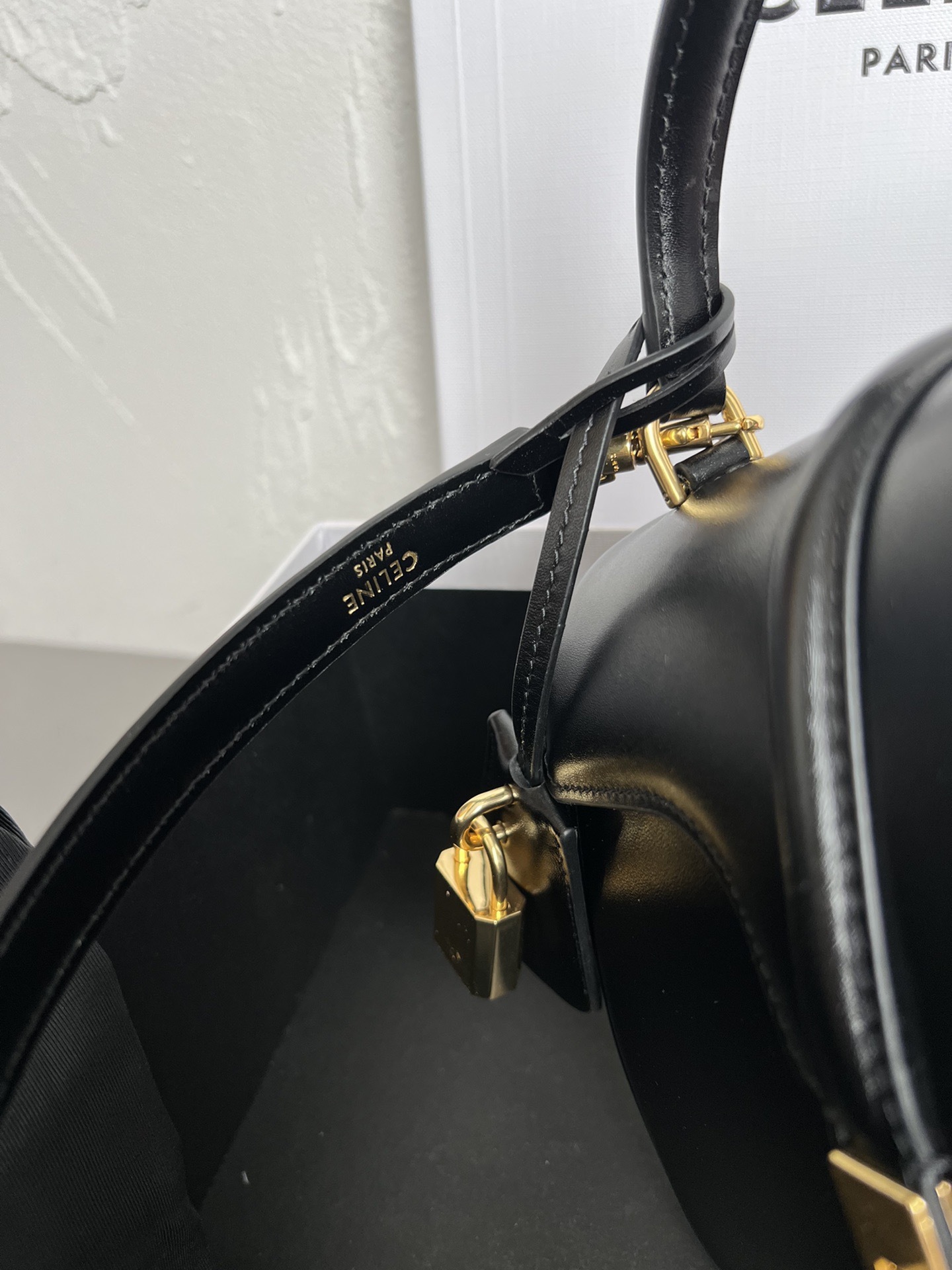 MINI 16 IN SATINATED CALFSKIN