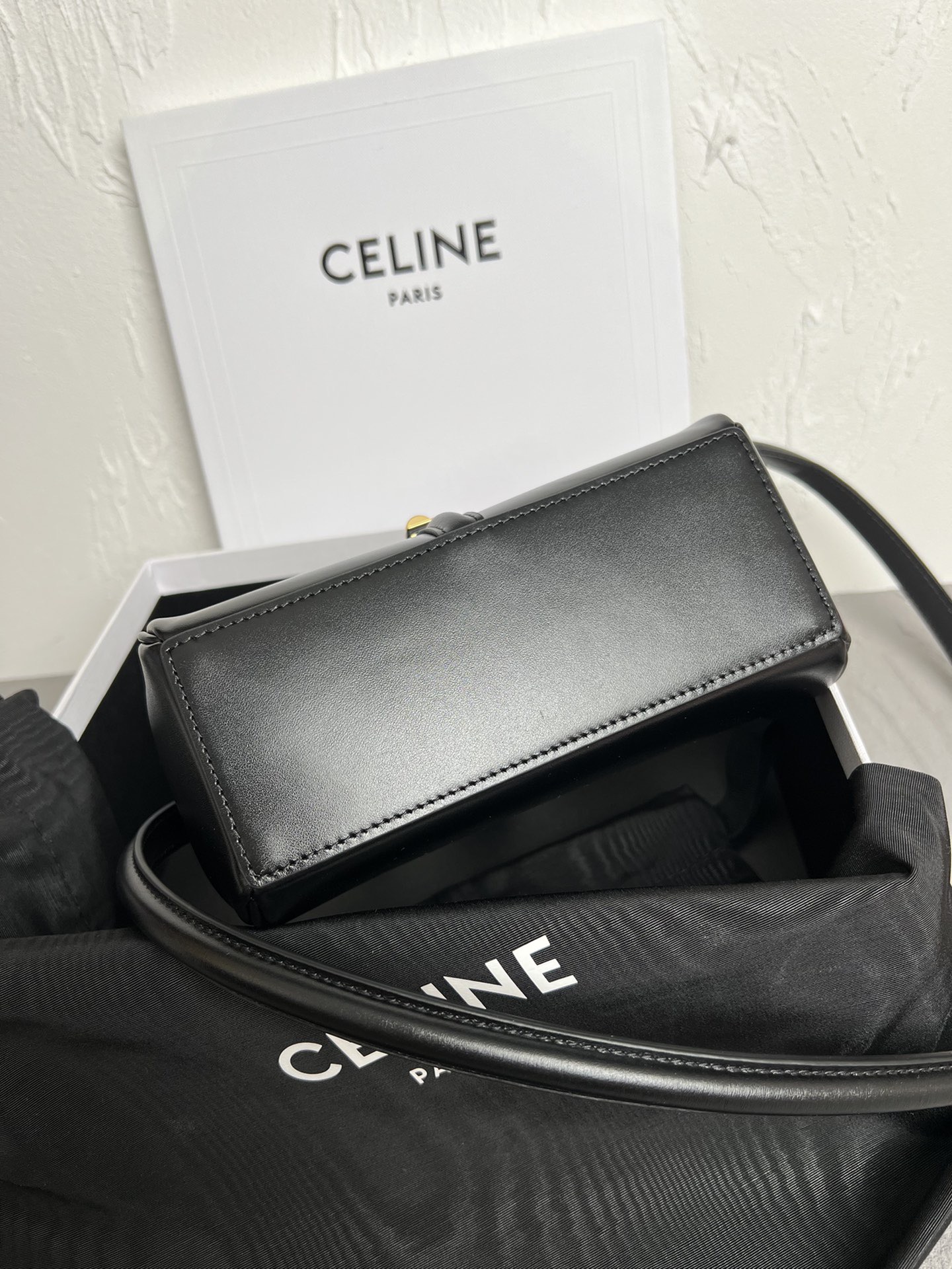MINI 16 IN SATINATED CALFSKIN