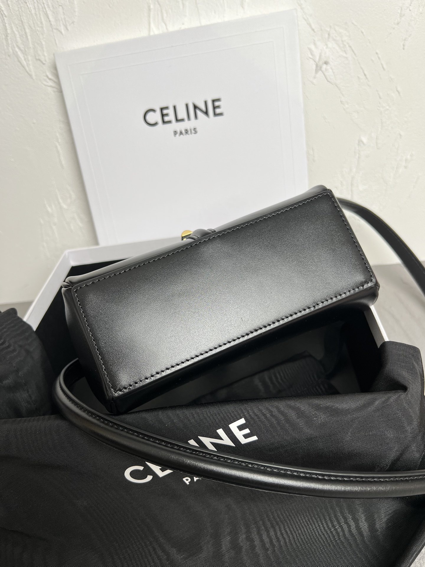 MINI 16 IN SATINATED CALFSKIN