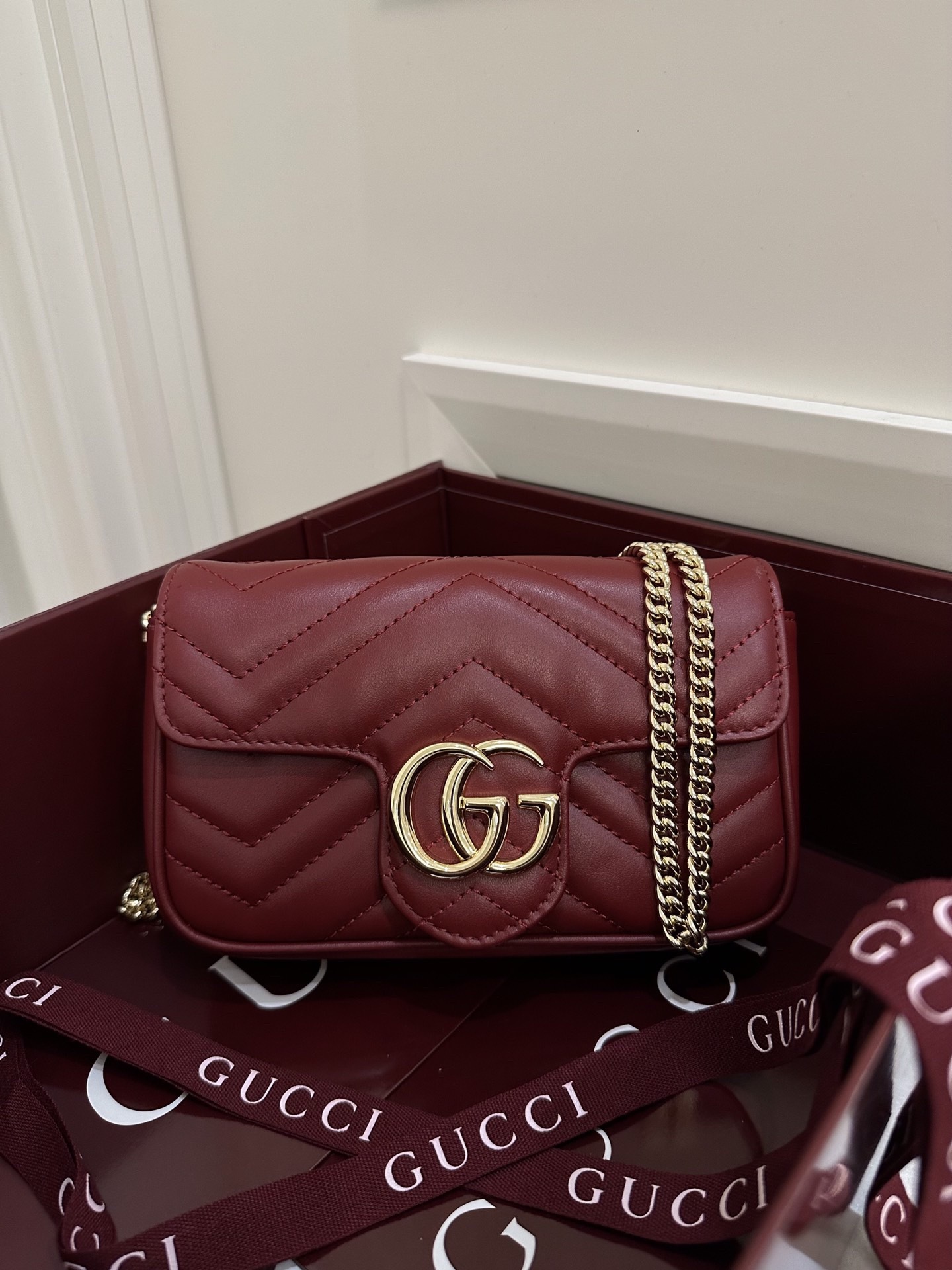 GUCCI GG MARMONR MINI BAG