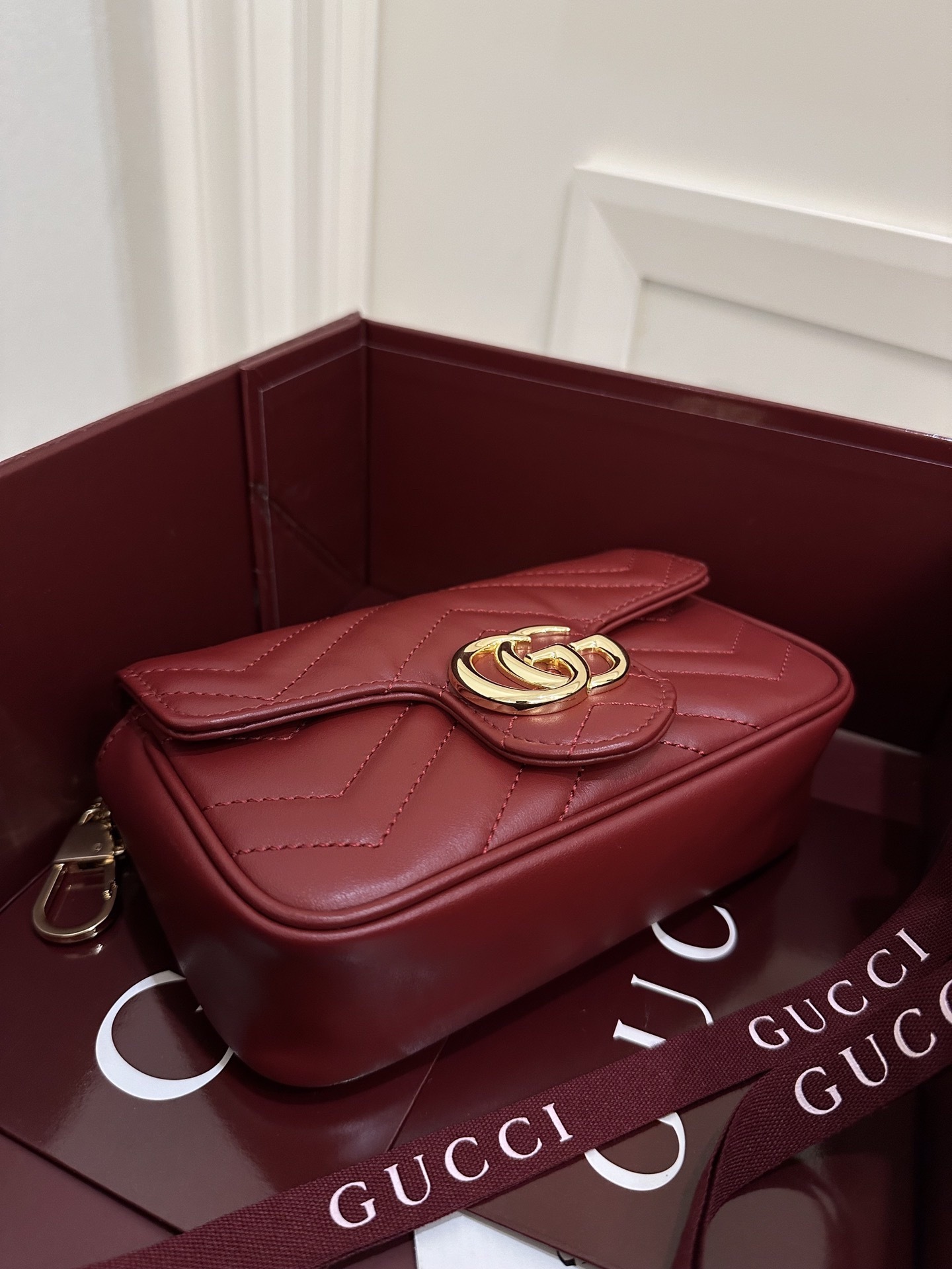 GUCCI GG MARMONR MINI BAG