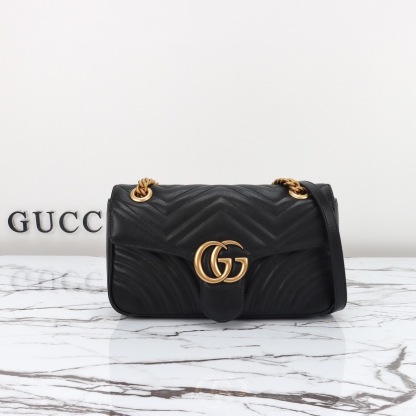 GUCCI GG MARMONT MEDIUM SHOULDER BAG 