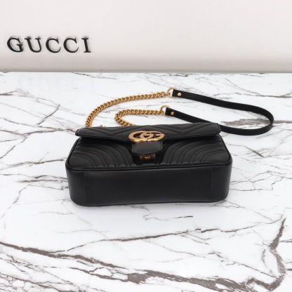 GUCCI GG MARMONT MEDIUM SHOULDER BAG 