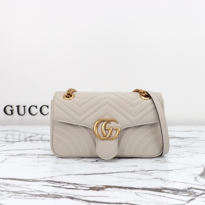 GUCCI GG MARMONT MEDIUM SHOULDER BAG 