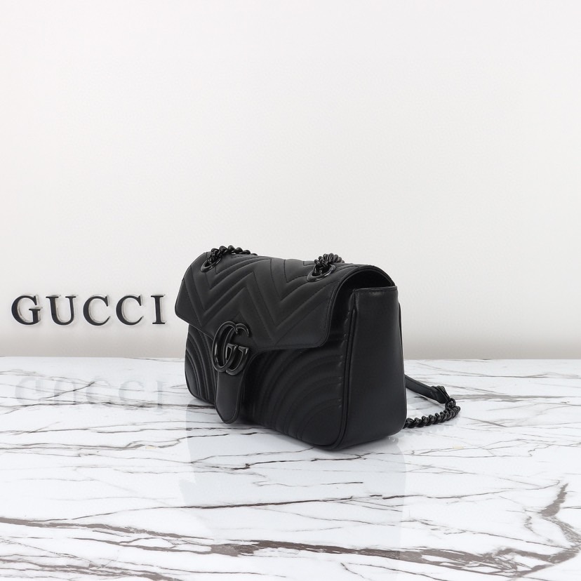 GUCCI GG MARMONT MEDIUM SHOULDER BAG 