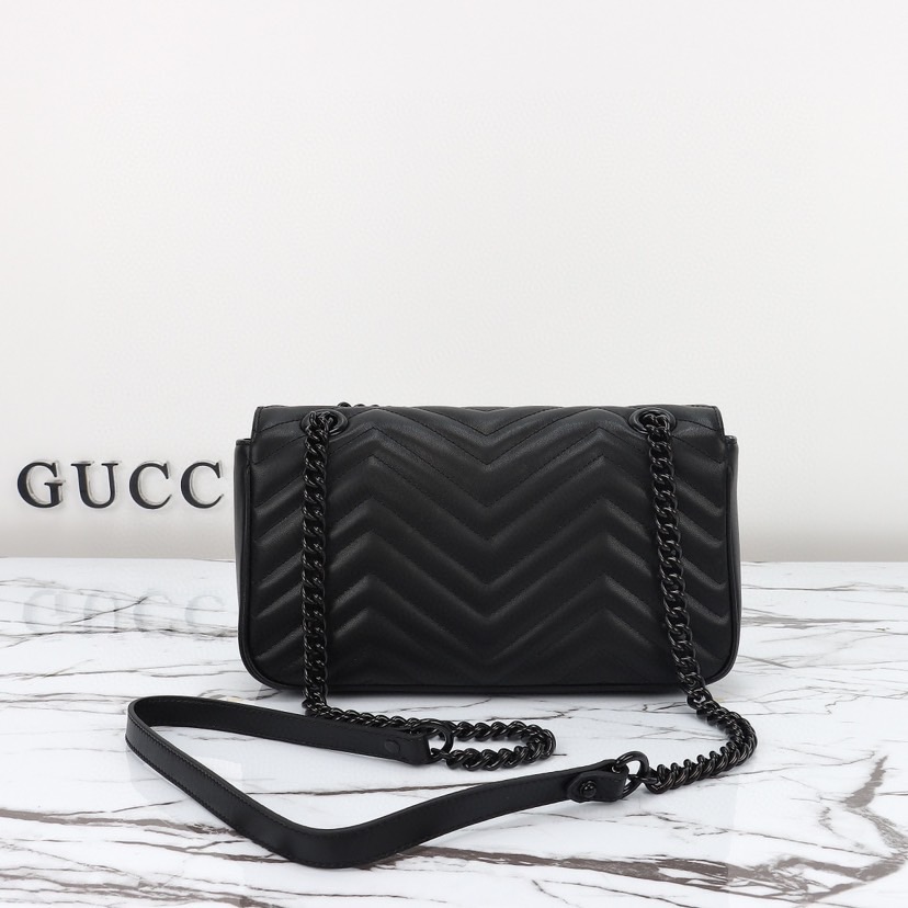 GUCCI GG MARMONT MEDIUM SHOULDER BAG 