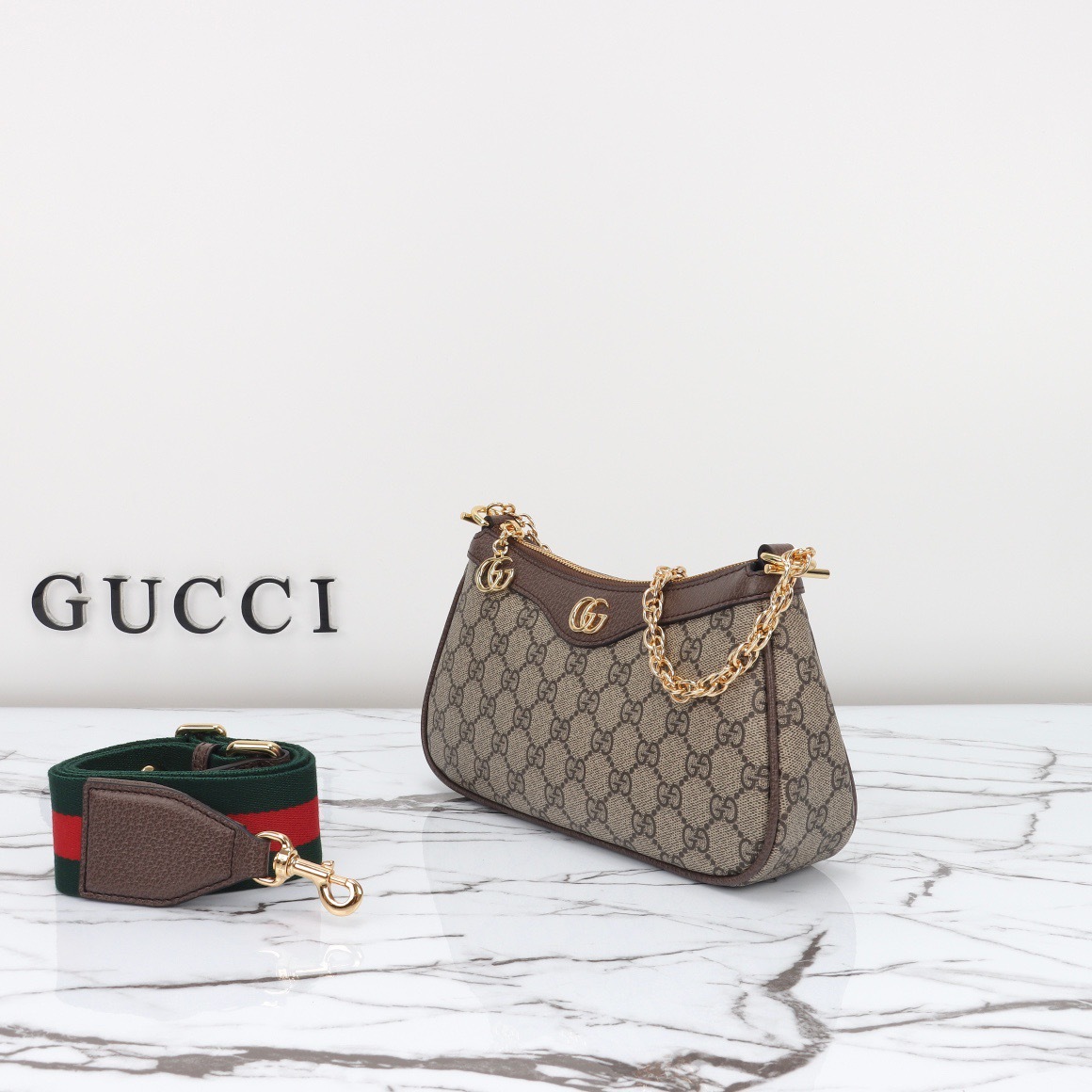 GUCCI OPHIDIA SMALL SHOULDER BAG