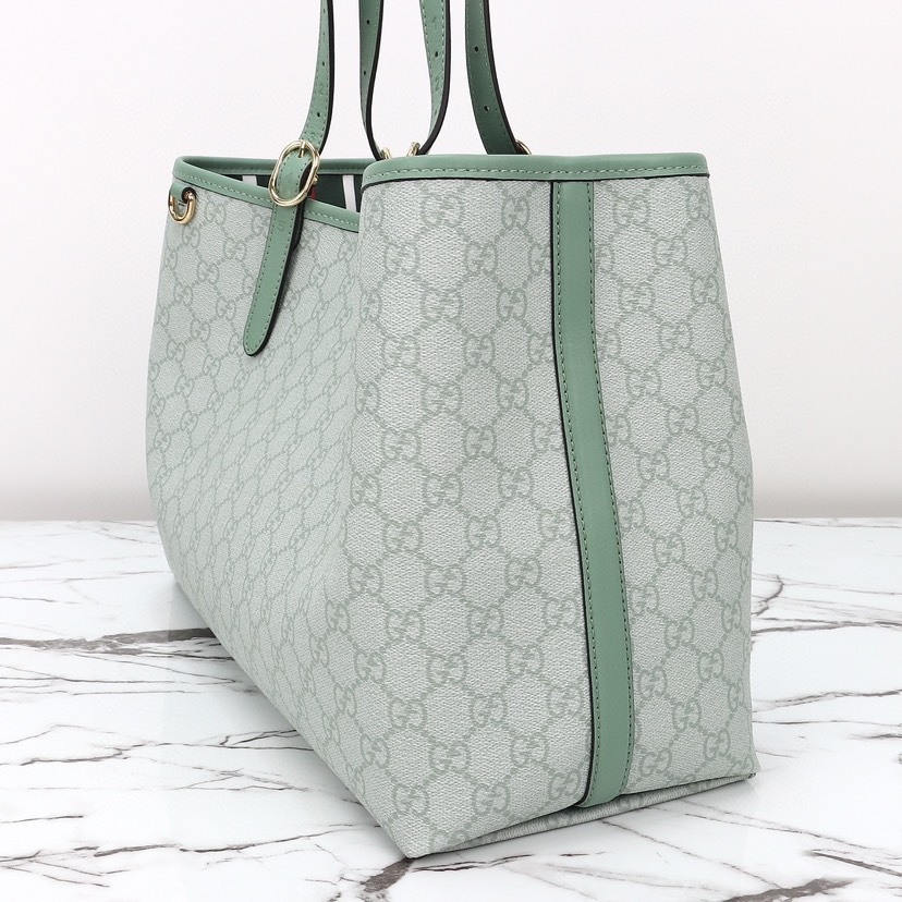 GUCCI GG EMBLEM LARGR TOTE BAG