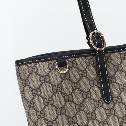 GUCCI GG EMBLEM LARGR TOTE BAG