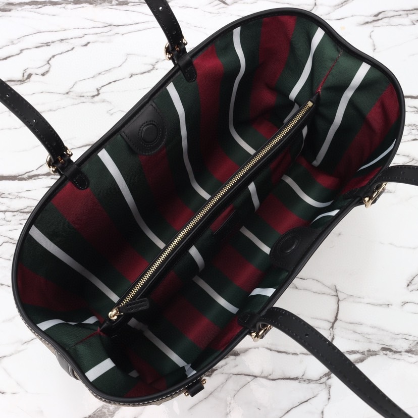 GUCCI GG EMBLEM LARGR TOTE BAG
