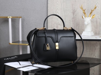 Celine Classique 16 Bag In satinated calfskin 