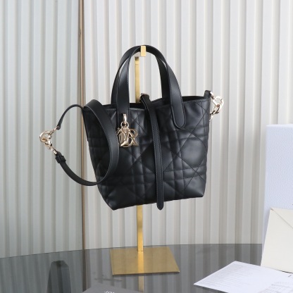 Small Dior Toujours Vertical Tote Bag