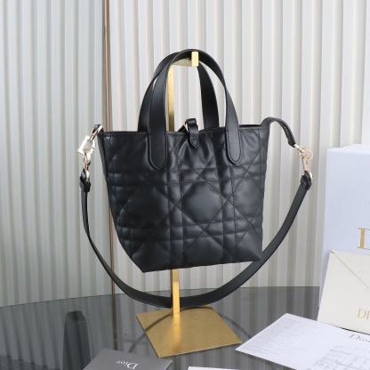 Small Dior Toujours Vertical Tote Bag