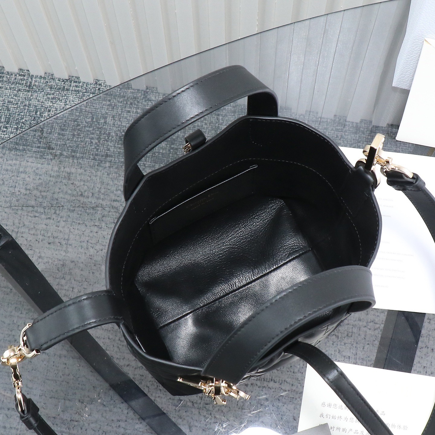 Small Dior Toujours Vertical Tote Bag