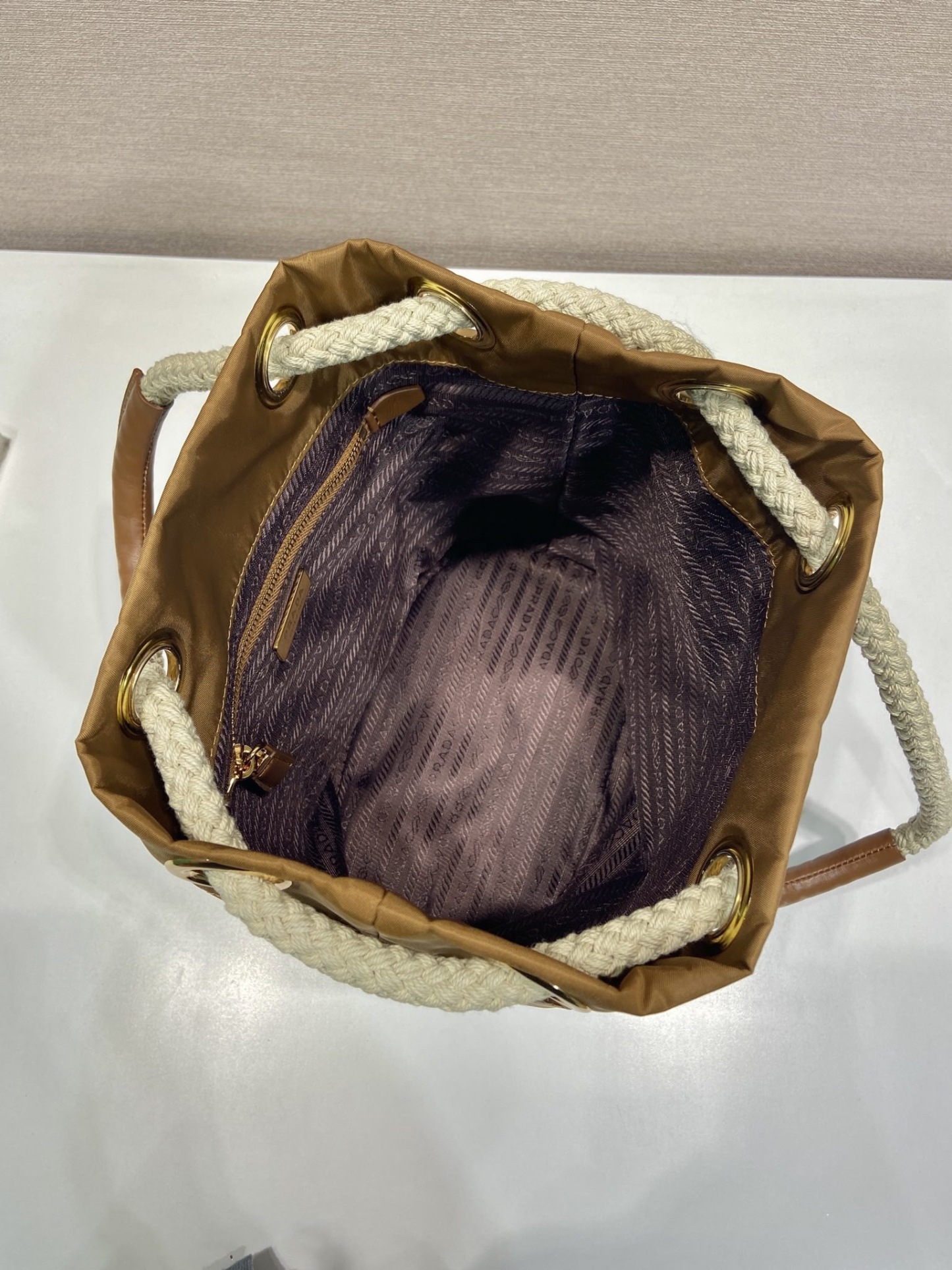 Prada Mariner Re-Nylon small bucket bag