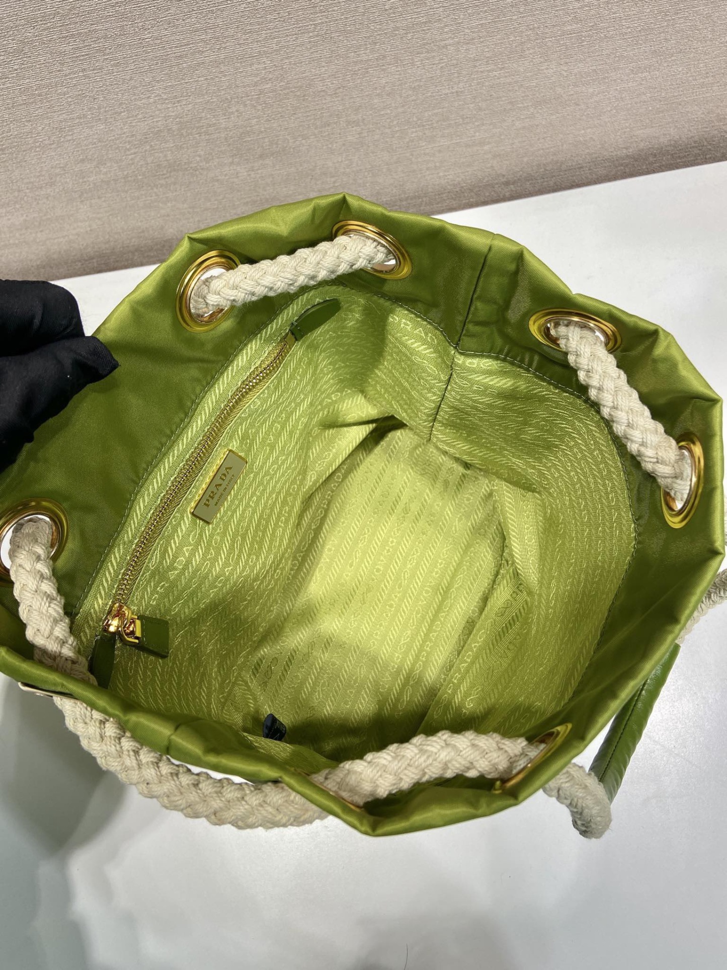Prada Mariner Re-Nylon small bucket bag