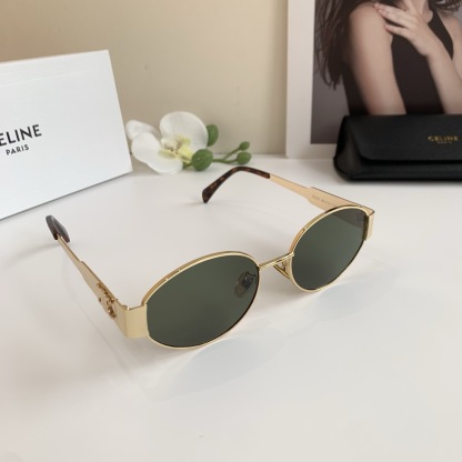 Celine Triomphe Metal 01 sunglasses in Metal