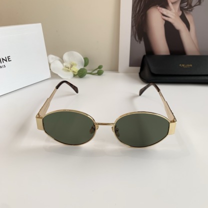 Celine Triomphe Metal 01 sunglasses in Metal